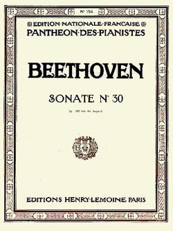 Sonate n°30 Op.109 en Mi maj.