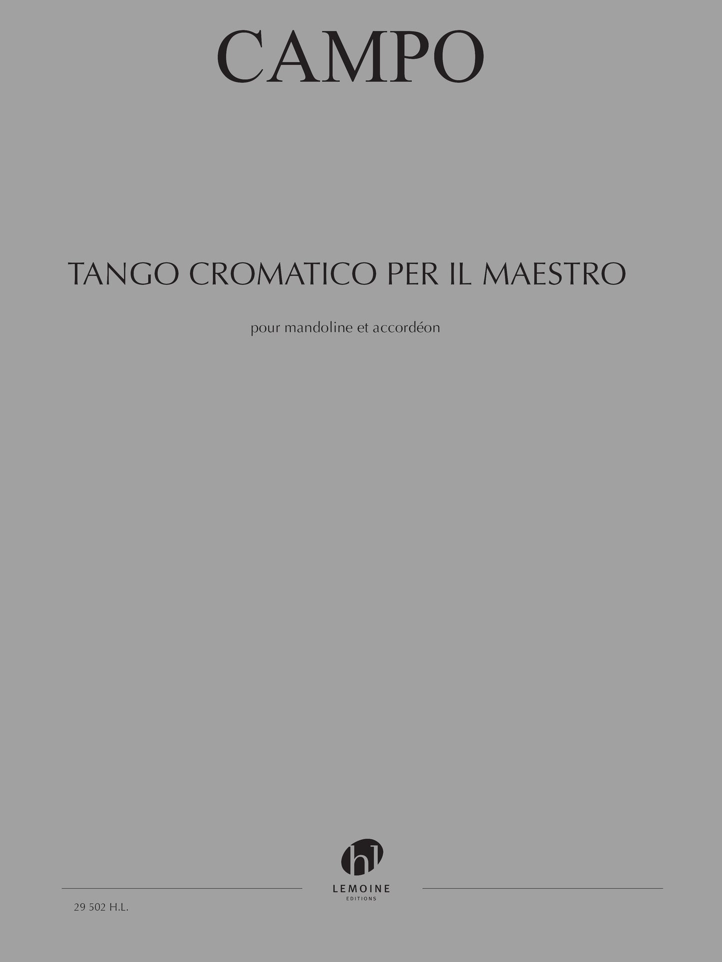 Tango cromatico per il Maestro