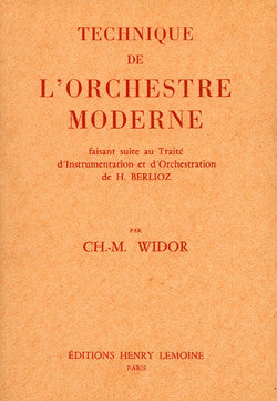 Technique de l'orchestre moderne