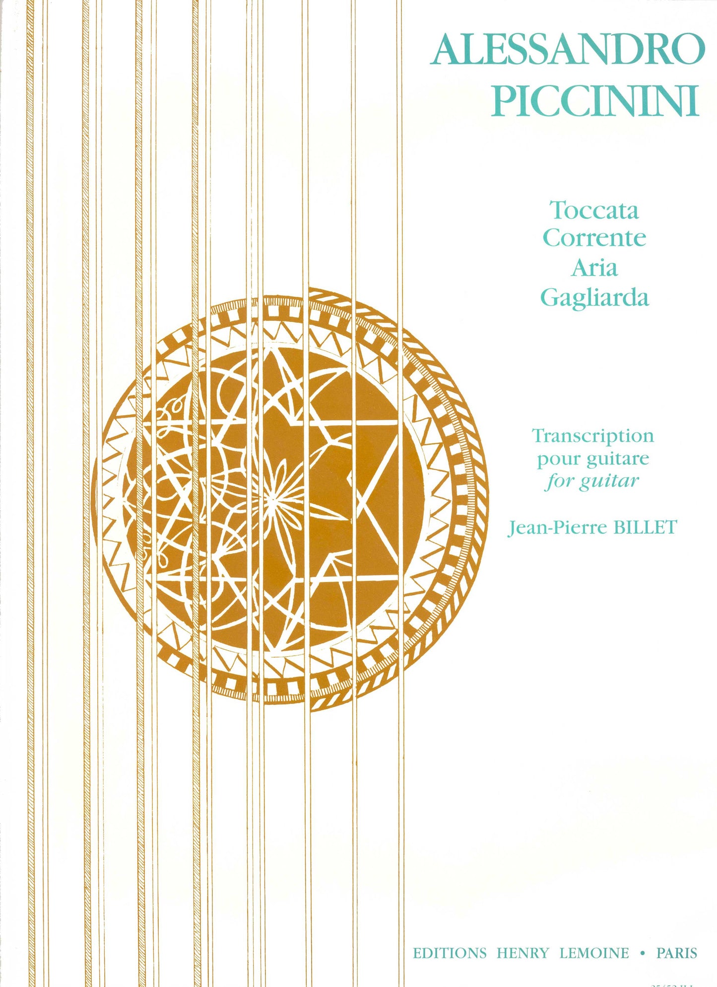 Toccata, Corrente, Aria, Gagliarda