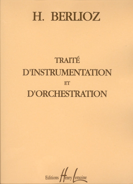 Traité d'instrumentation et d'orchestration