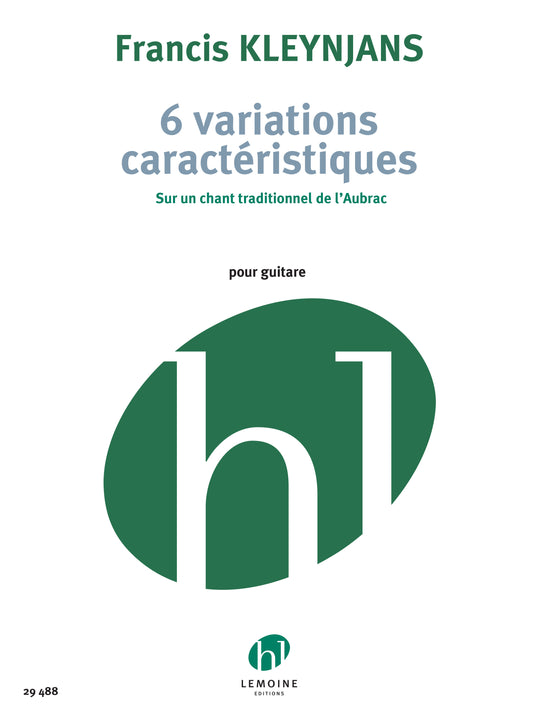 Variations caractéristiques sur un chant traditionnel de l'Aubrac (6)