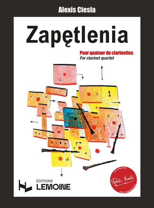 Zapetlenia pour quatuor de clarinettes