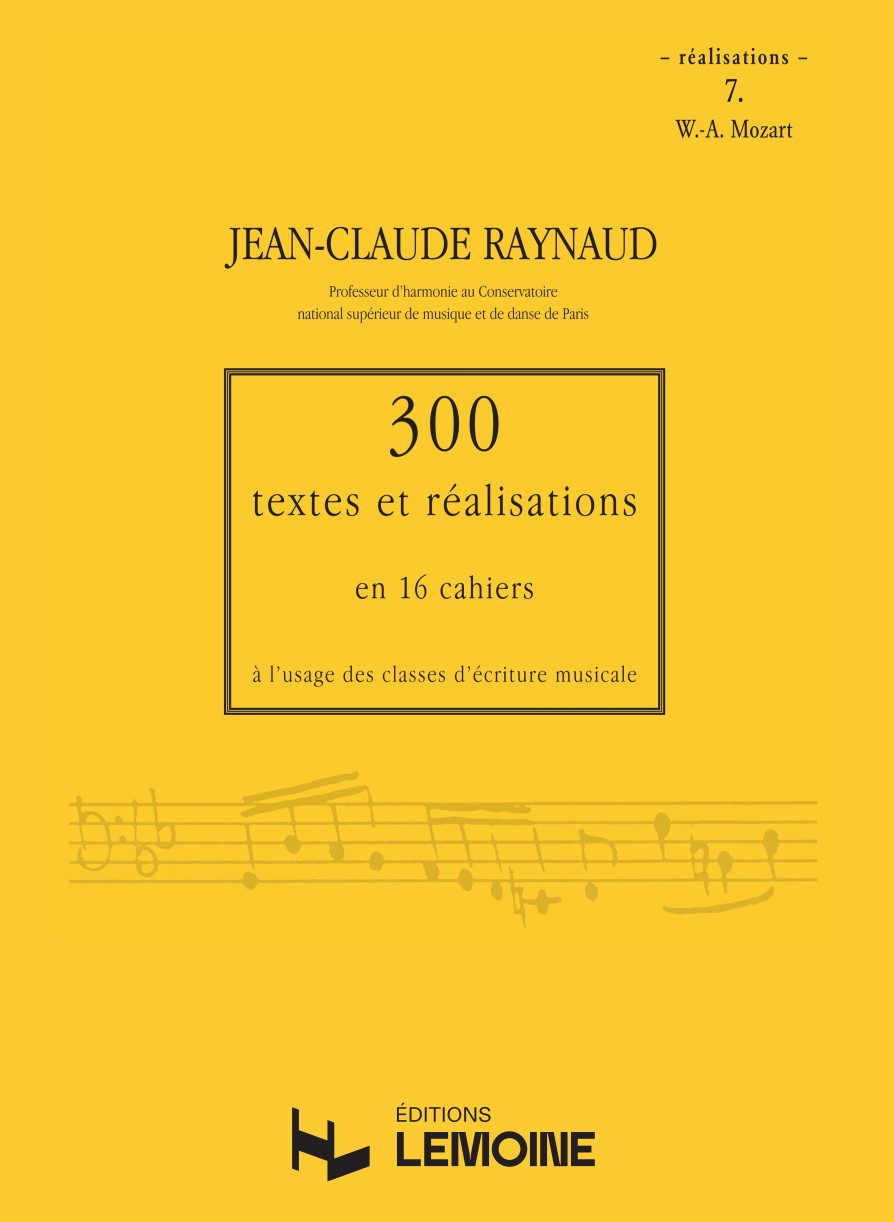 300 Textes et réalisations Cahier 7 (Réalisations)
