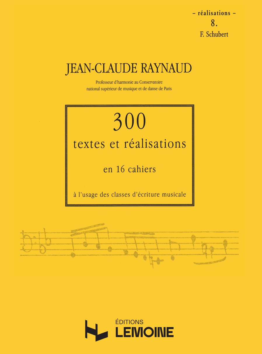 300 Textes et réalisations Cahier 8 (Réalisations)
