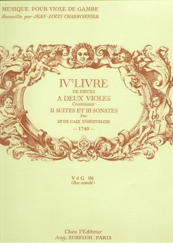 4ème livre de pièces à 2 violes