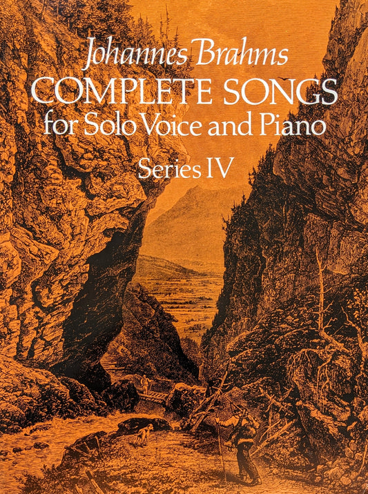 Complete Songs for Solo Voice and Piano - Series IV