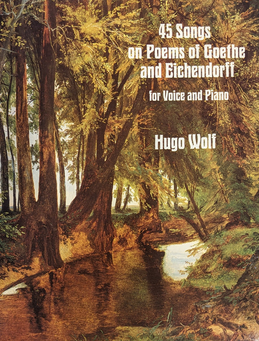 Lieder sur des poèmes de Goethe et Eichendorff for Voice and Piano