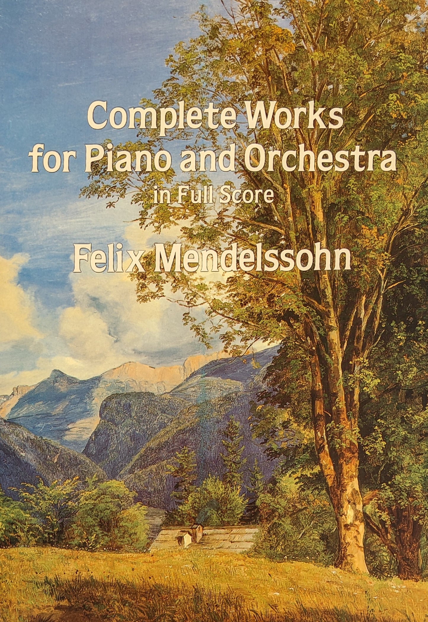 Complete Works for Piano and Orchestra in Full Score