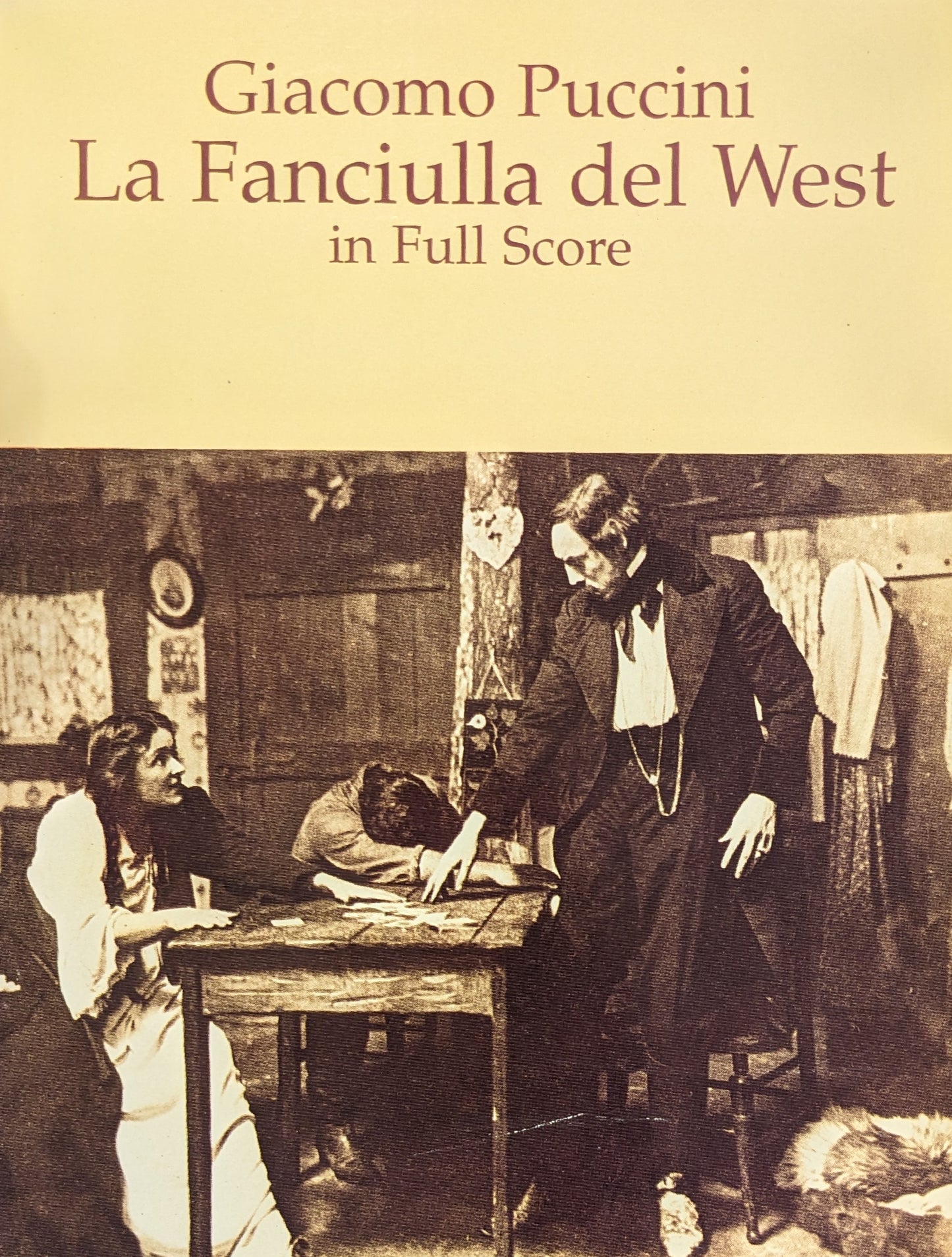 La Fanciulla del West in Full Score