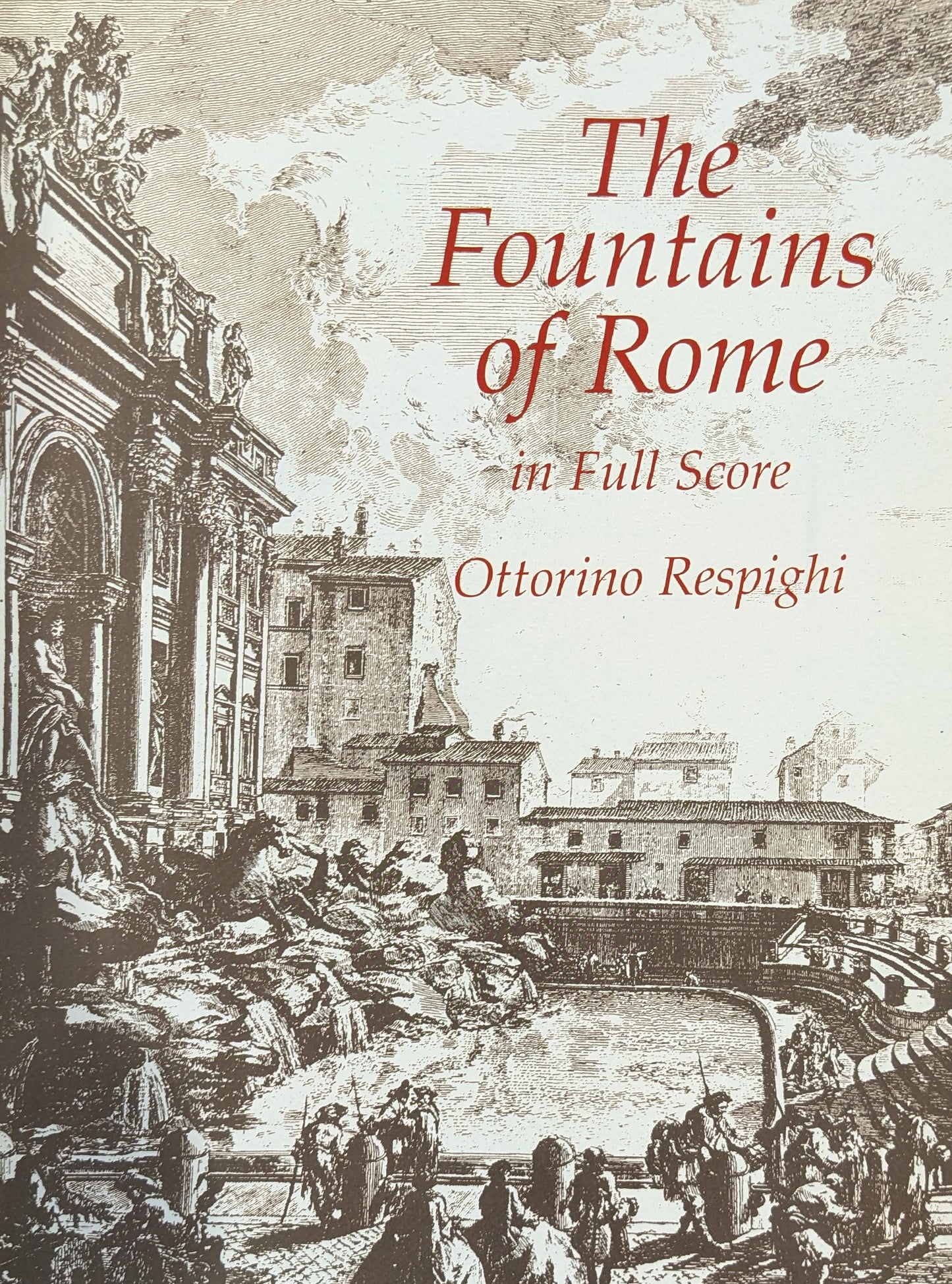 The Fountains of Rome in full score