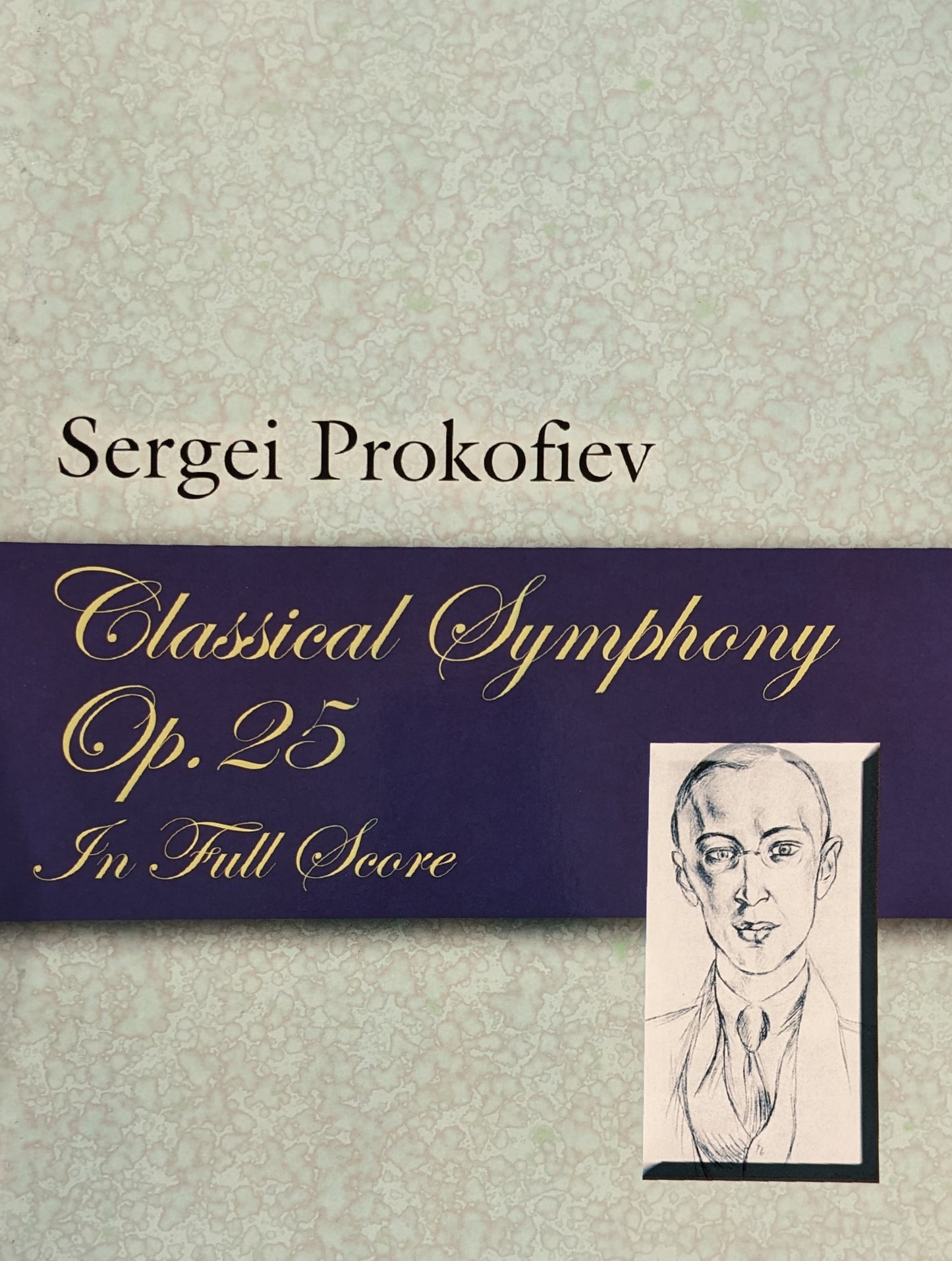 Classical Symphony Op. 25, in Full Score