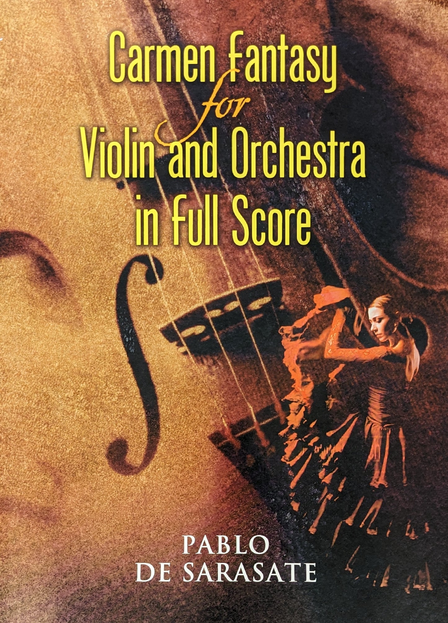 Carmen Fantasy for Violin and Orchestra in Full Score