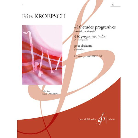 416 Études progressives. Volume 4