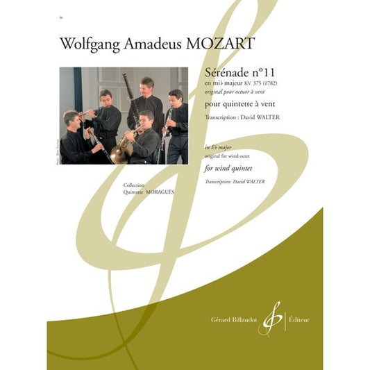 Sérénade no11 kv 375 en Mib majeur