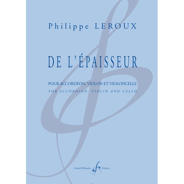 De l'épaisseur