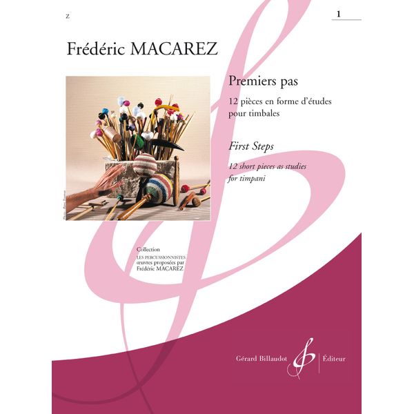Premiers Pas. Volume 1 : 12 petites pièces en forme d’études