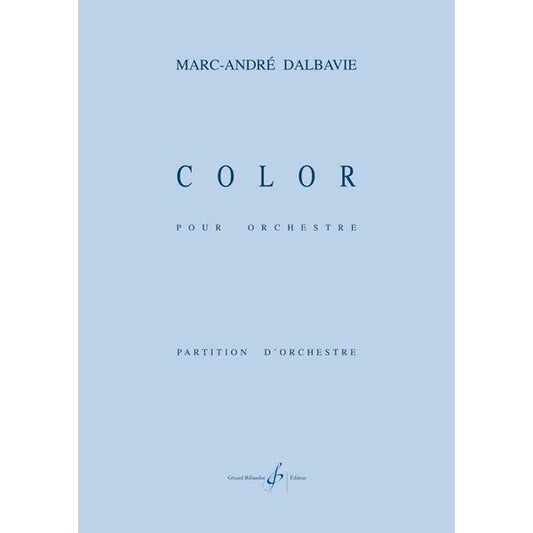 Color d’orchestre
