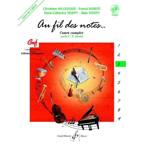 Au fil des notes. Volume 3