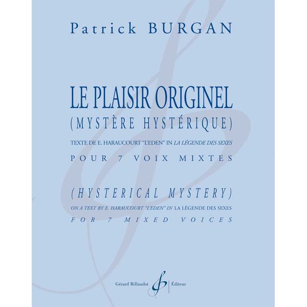 Le plaisir originel (mystere hysterique)
