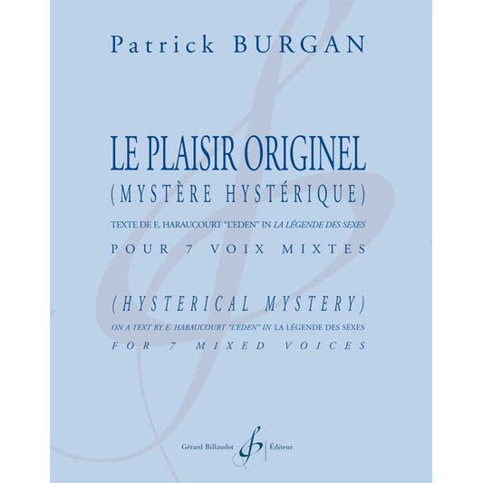 Le plaisir originel (mystere hysterique)