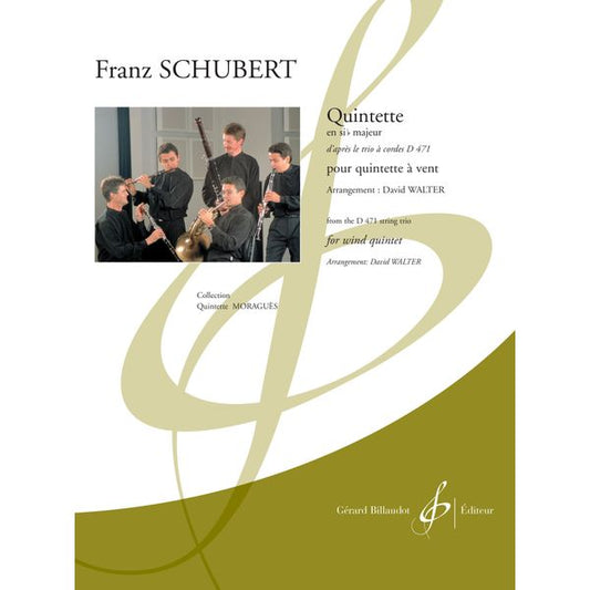 Quintette en Sib majeur d'après le trio à cordes d471