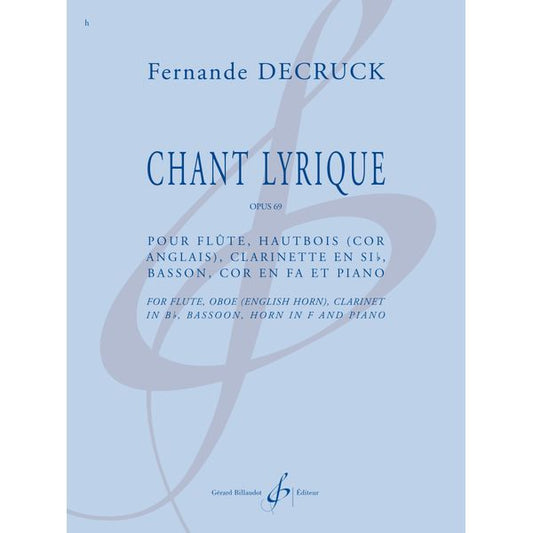 Chant lyrique, op. 69