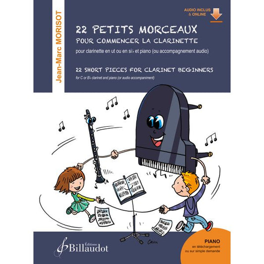 22 Petits Morceaux pour commencer la clarinette