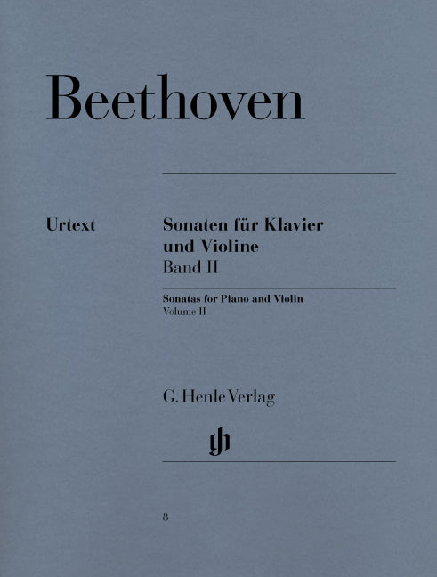 Sonates pour piano et violon, volume II