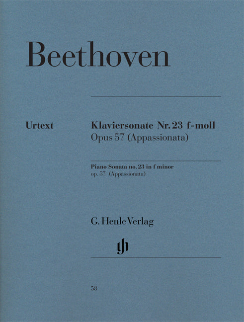 Sonate pour piano n° 23 fa mineur op. 57 (Appassionata)