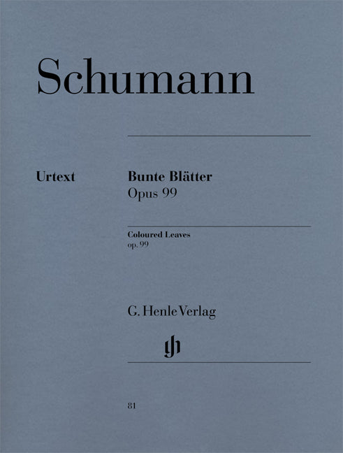 Feuilles colorés (Bunte Blätter) op. 99