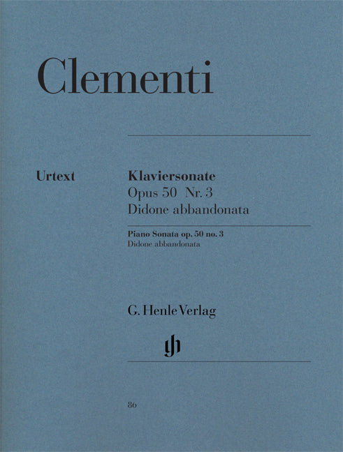 Sonate pour piano "Didone abbandonata", Scena Tragica sol mineur op. 50,3
