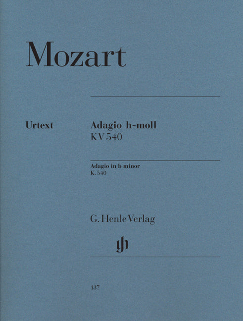 Adagio si mineur K. 540