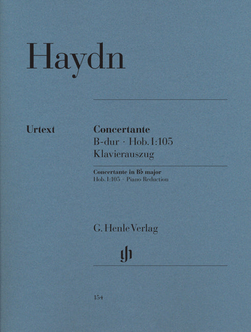 Concertante pour hautbois, basson, violon, violoncelle et orchestre Hob. I:105