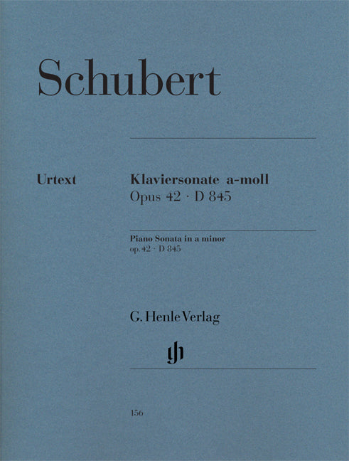 Sonate pour piano la mineur op. 42 D 845