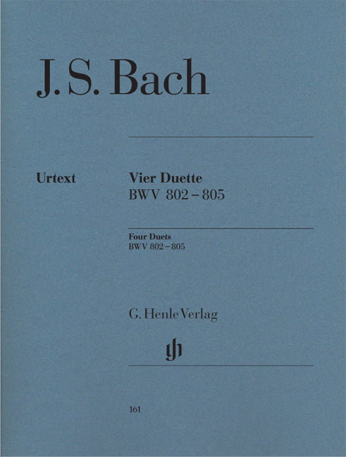 4 Duos BWV 802-805