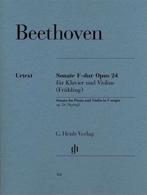 Sonate pour piano et violon Fa majeur op. 24 (Printemps)