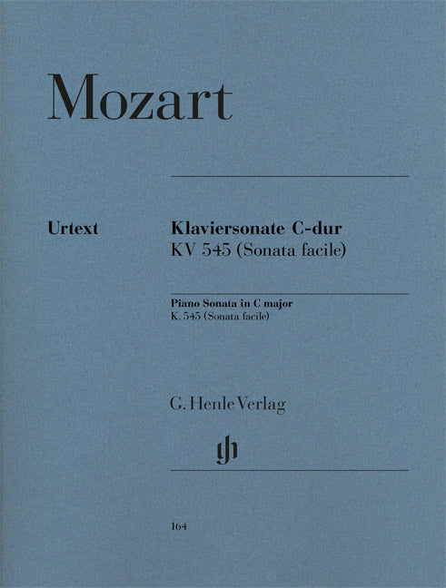 Sonate pour piano Ut majeur K. 545 (Sonate facile)