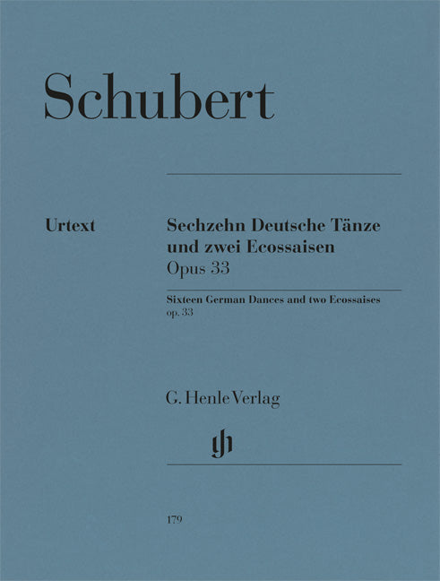 16 Danses allemandes et 2 Ecossaises op. 33 (D 783)