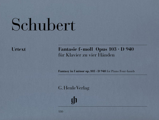Fantaisie fa mineur op. 103 D 940