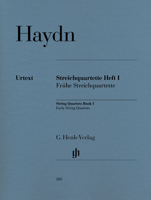 Quatuors à cordes Livre I