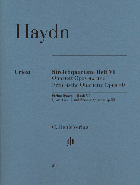 Quatuors à cordes Livre VI op. 42 et 50