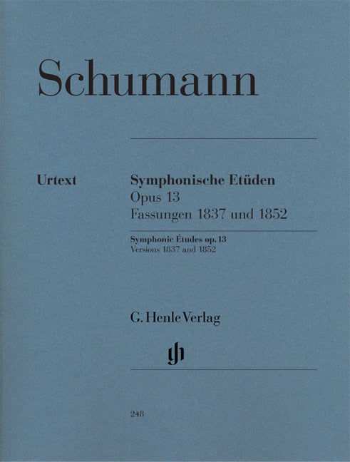 Etudes symphoniques op. 13, versions 1837 et 1852