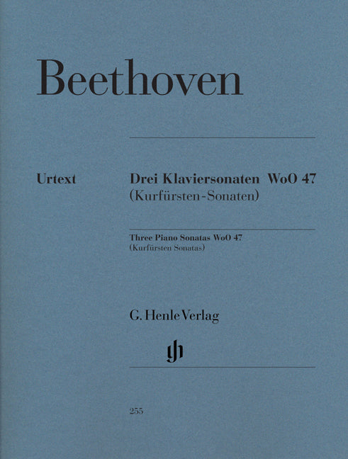 3 Sonates pour piano WoO 47 [Kurfürsten]