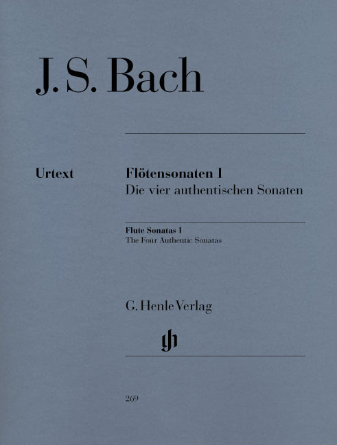 Flûte Sonates, volume I (Les quatres sonates authentiques)