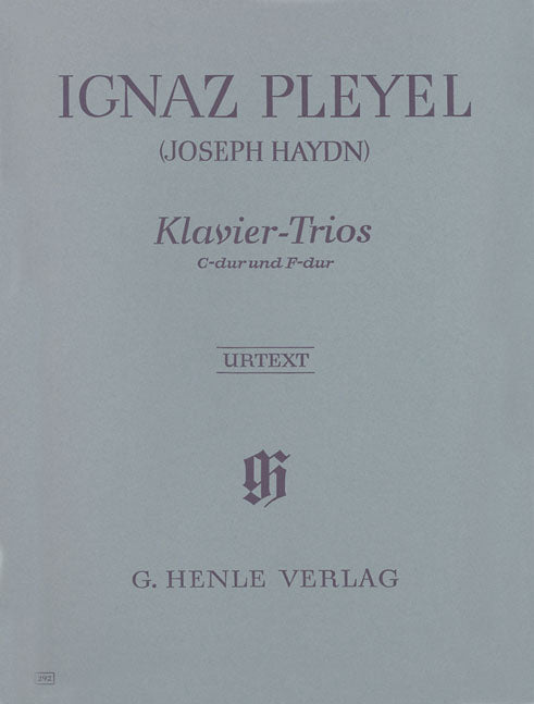 Trios avec piano - attribué jusqu'à présent à Joseph Haydn