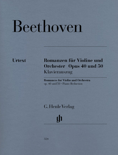 Romances pour violon et orchestre op. 40 & 50