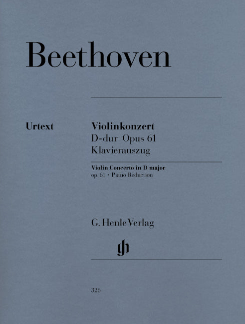 Concerto pour violon Ré majeur op. 61