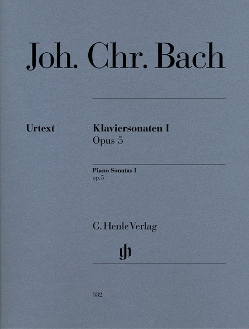Sonates pour piano, volume I op. 5