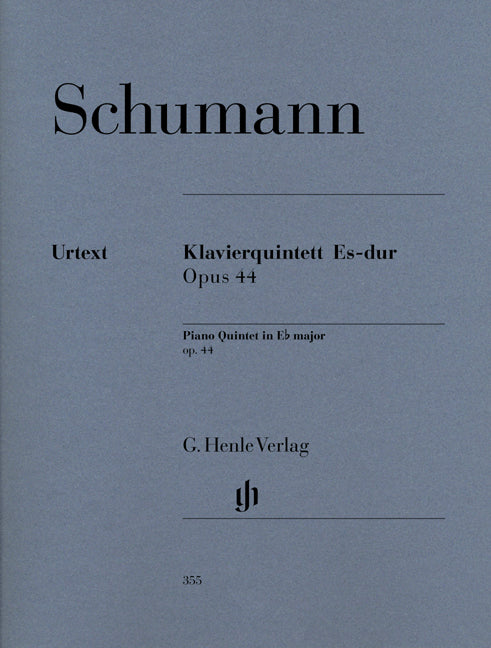 Quintette avec piano Mi bémol majeur op. 44